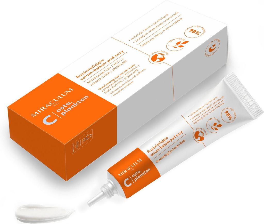 Miraculum Rod Plankton C Eye Serum Cream Balm Vegan 20ml