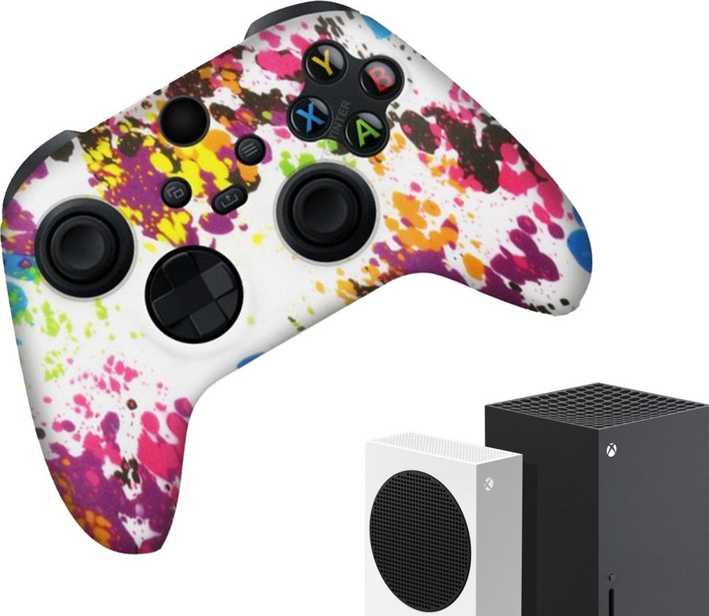 Hüllen & Skins für Xbox Series X & S – Performance-Gaming-Hüllen – Soft Grip-Cover – Anti-Rutsch-Controller-Zubehör – Malerei