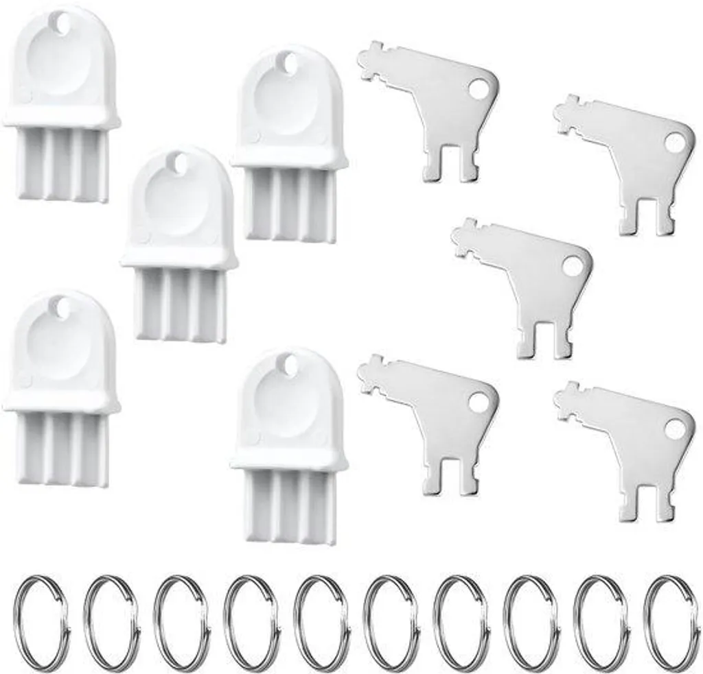 Lot 10 clés universelles en plastique pour dévidoirs essuie-mains pro