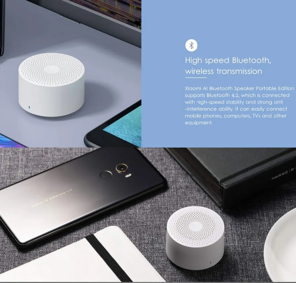 Altoparlante Portatile Bluetooth Rosa - Audio HD e Comandi Vocali