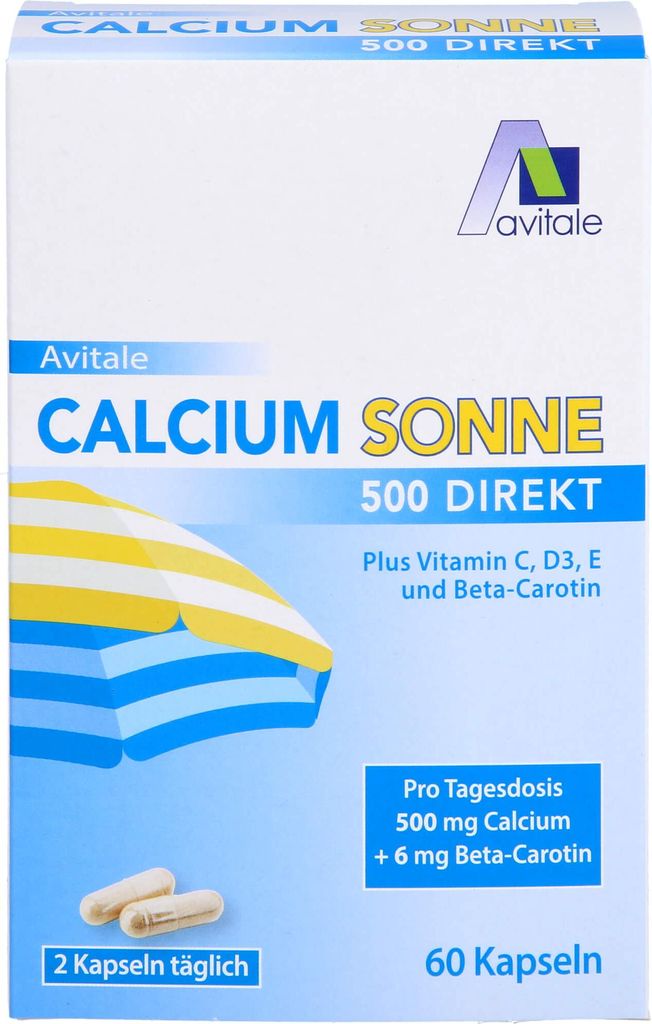 Calcium Sonne 500, 60 St KAP Produktbild 