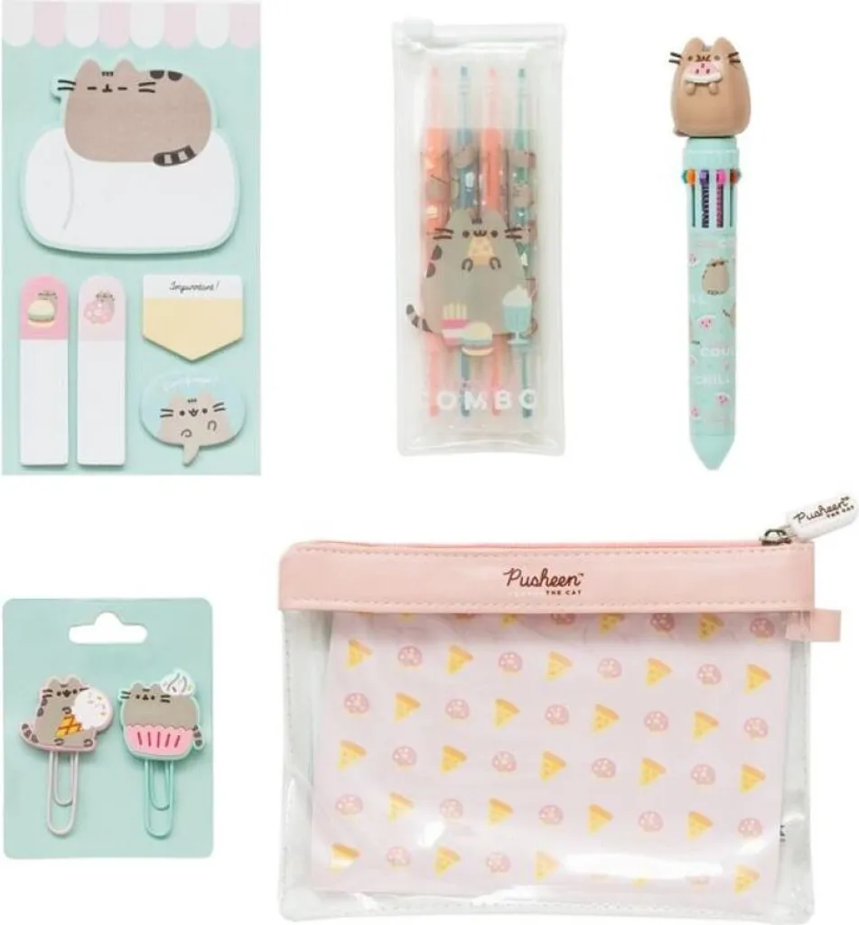 Crea la tua Scrivania Kawaii con Erik Pusheen Foodie Set