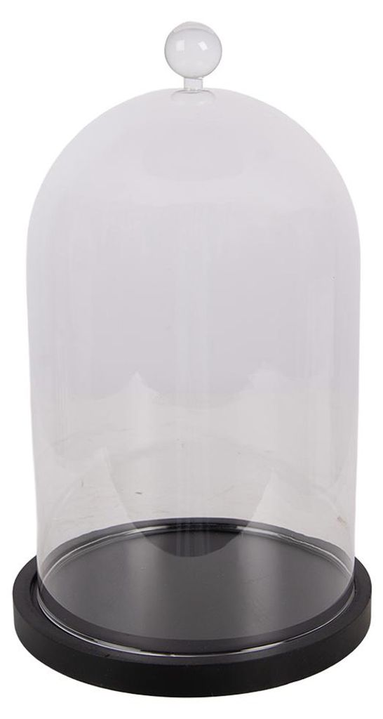 Clayre & Eef Glasglocke Ø 17x29 cm Transparant Glas