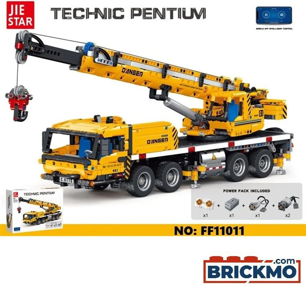 Grue Technic Géante Pentium FF11011 avec Fonctions Mécaniques Avancées