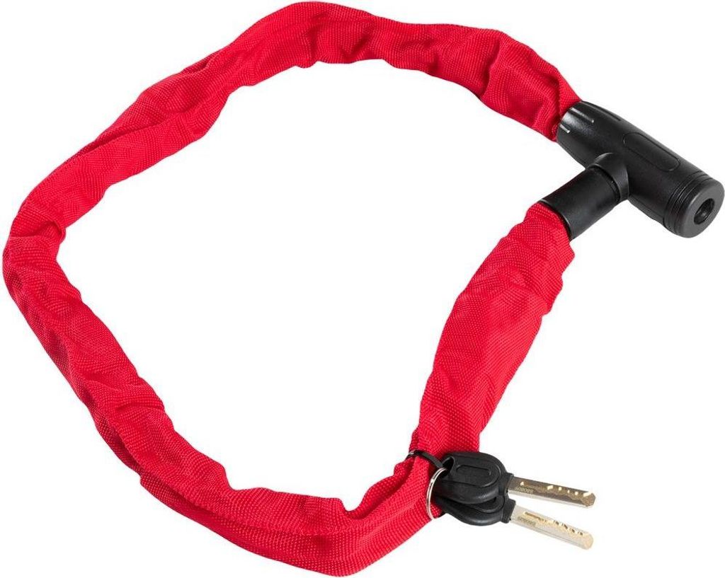 On Bike Flex 1000 Motorrad-Kettenschloss mit einziehbarem Schloss – Durchmesser 0,6 cm und Länge 90 cm