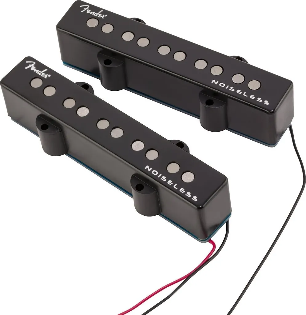 Fender Ultra Noiseless J Bass V Set Micros Jazz Bass 5 Cordes Noir
