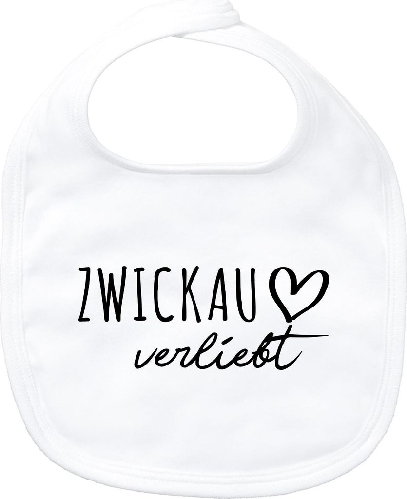 Huuraa Baby Lätzchen Zwickau verliebt Geschenk White Baumwolle Zwickau Präsent