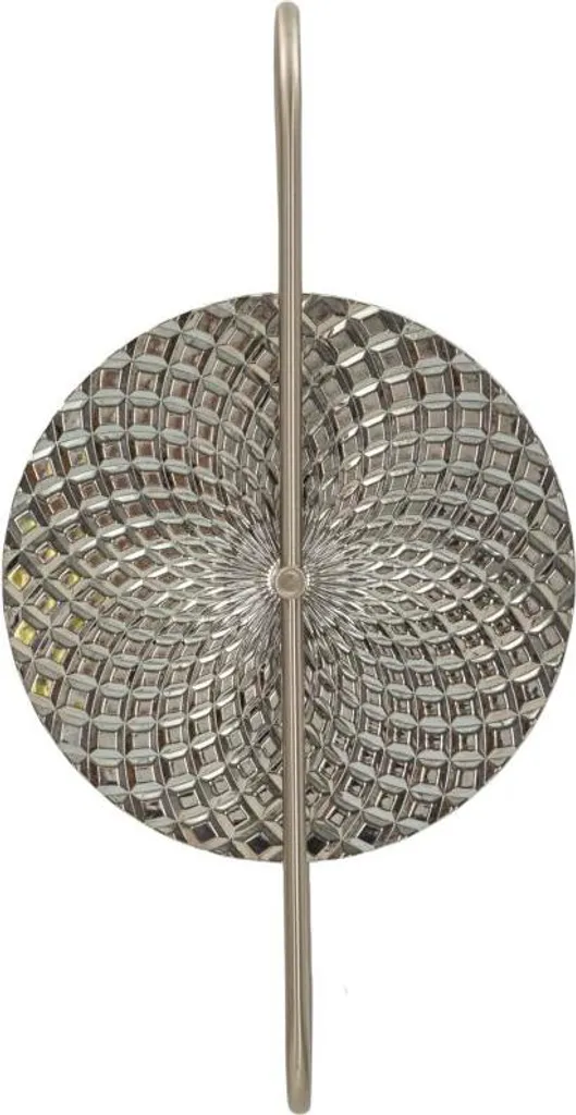 FURNLUX Table basse Trixy Argent 56cm - Table d'appoint design moderne - 10