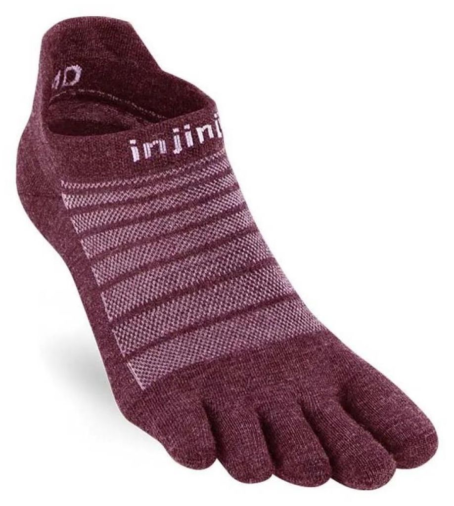 Injinji Run Lightweight No-show Wool Socken Lila EU 40 1/2-44 Lila EU 40 1/2-44