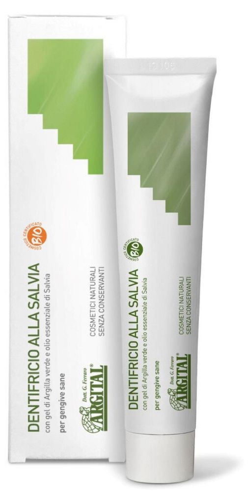 Argital Zubní pasta se šalvějí a zeleným jílem 75 ml Obrázek produktu 