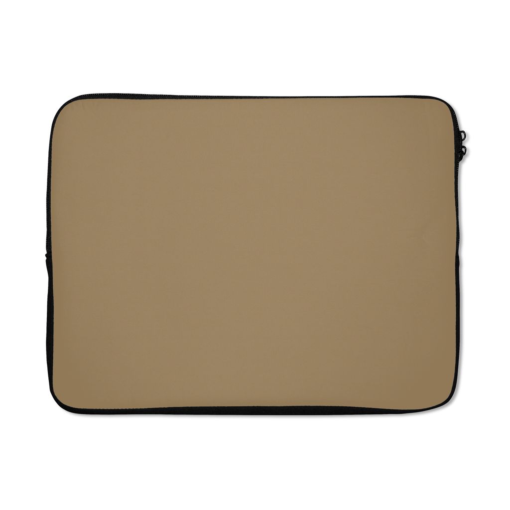 MuchoWow Laptop Hülle 17 Zoll Laptoptasche Palette - Beige - Innenbereich - Zipper - Schutzabdeckung
