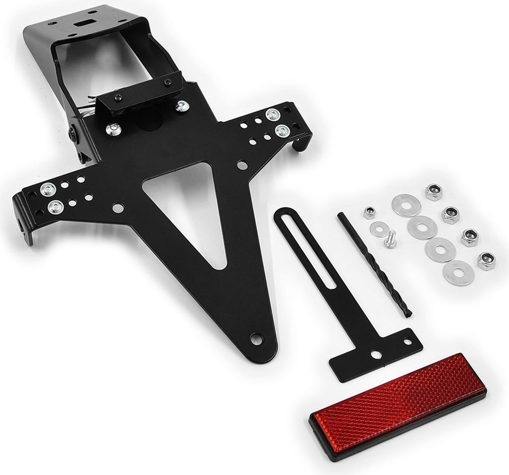 ZIEGER Classic Complete Kennzeichenhalter kompatibel mit Kawasaki Z1000 BJ 2010-13 / Z1000SX BJ 2011-16