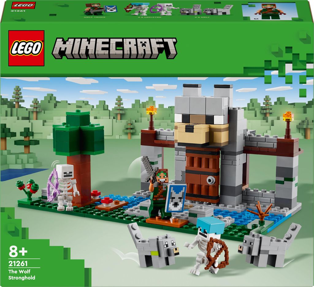 LEGO® Minecraft™ 21261 Vlčia pevnosť Obrázok produktu 