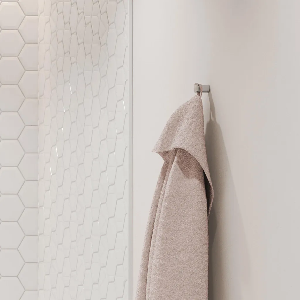 Dettagli di Stile: Gancio hansgrohe AddStoris Cromo per Bagni Elite - 5
