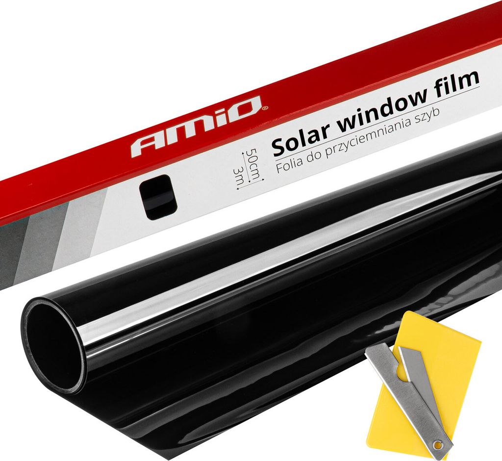 Autofólia Super Dark Black 0,5x3m (5%) Immagine del prodotto 