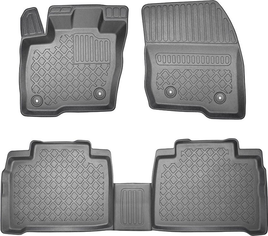 Z494153 TPE-Gummifußmatten kompatibel mit Ford S-Max II + Produktbild 