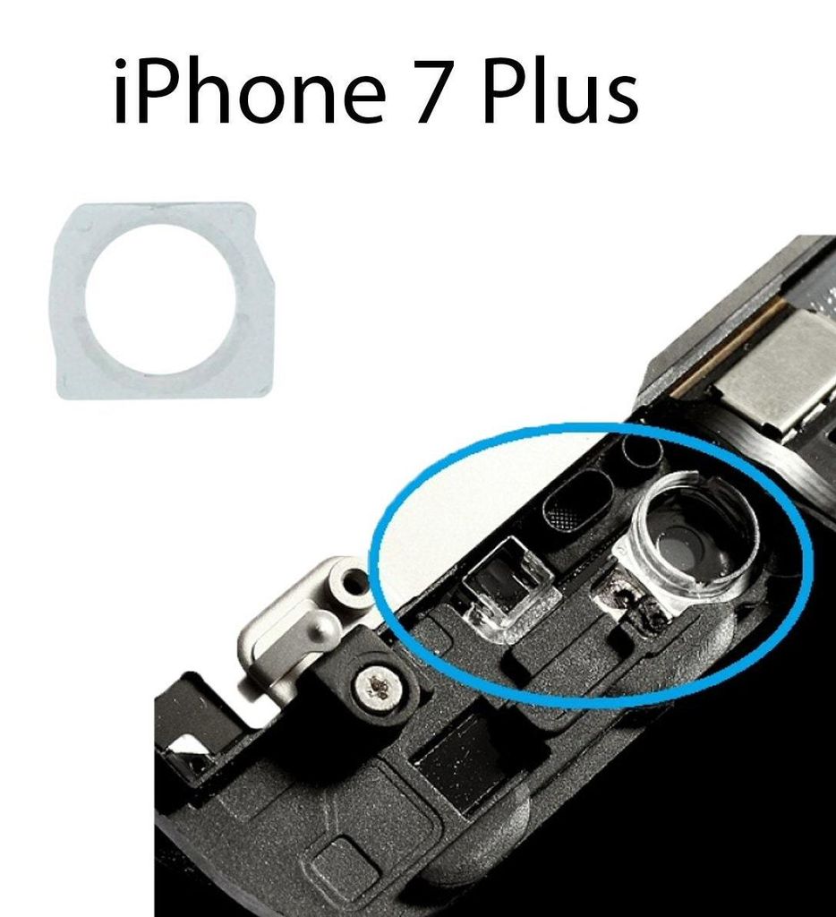 Kunststoffhalterungen für den Näherungslichtsensor der iPhone 7 Plus-Kamera