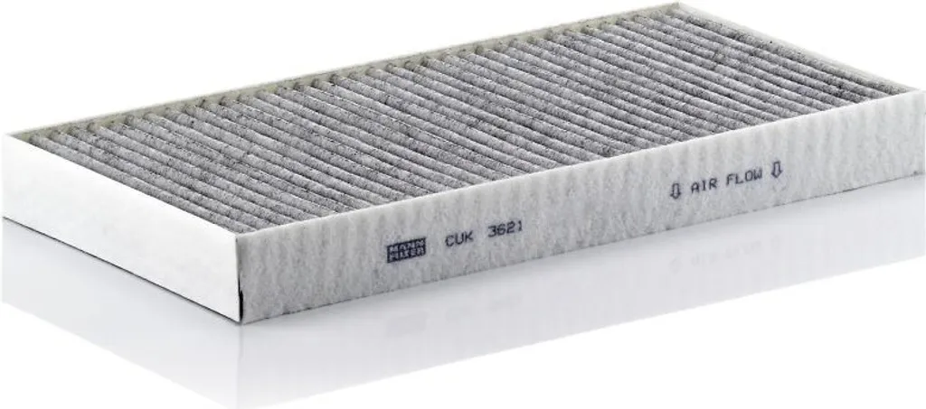 Filtre pollen et odeur MANN CUK 3621 haute efficacité pour Mercedes R172