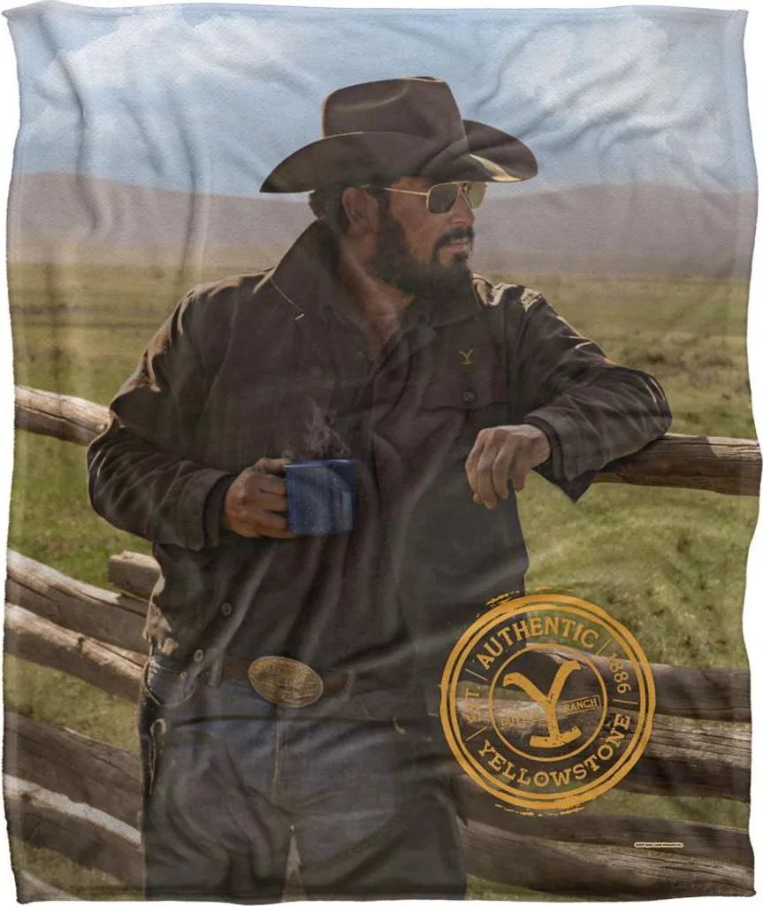 Plaid Yellowstone Silk Touch Marrone TV24028 - Morbidezza Premium