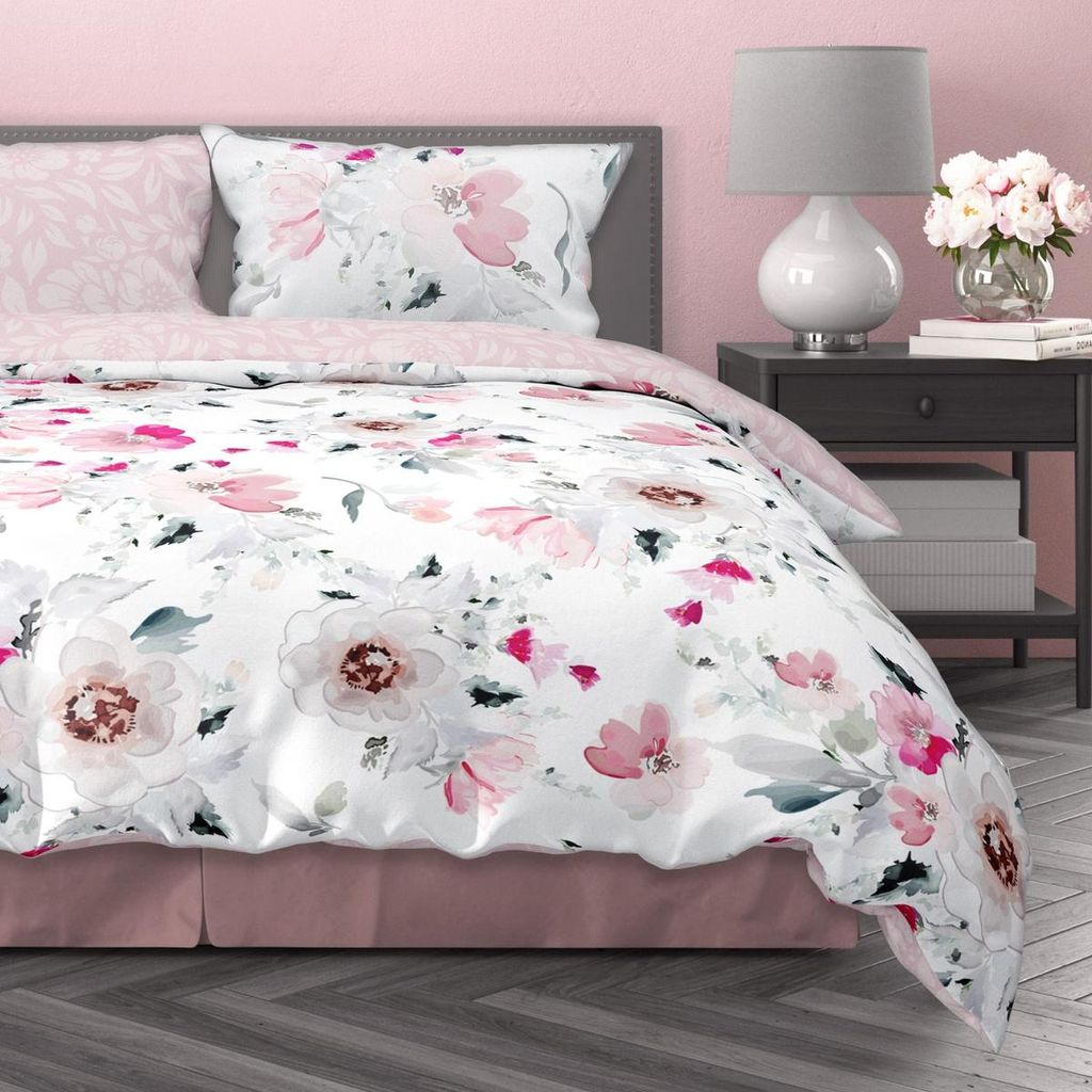 Bettwäsche 160x200+ 2x 70x80 100% Baumwollsatin Produktbild 
