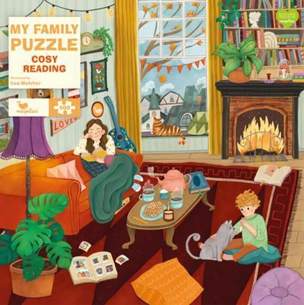 Expliquer les liens familiaux avec le livre Le puzzle de ma famille