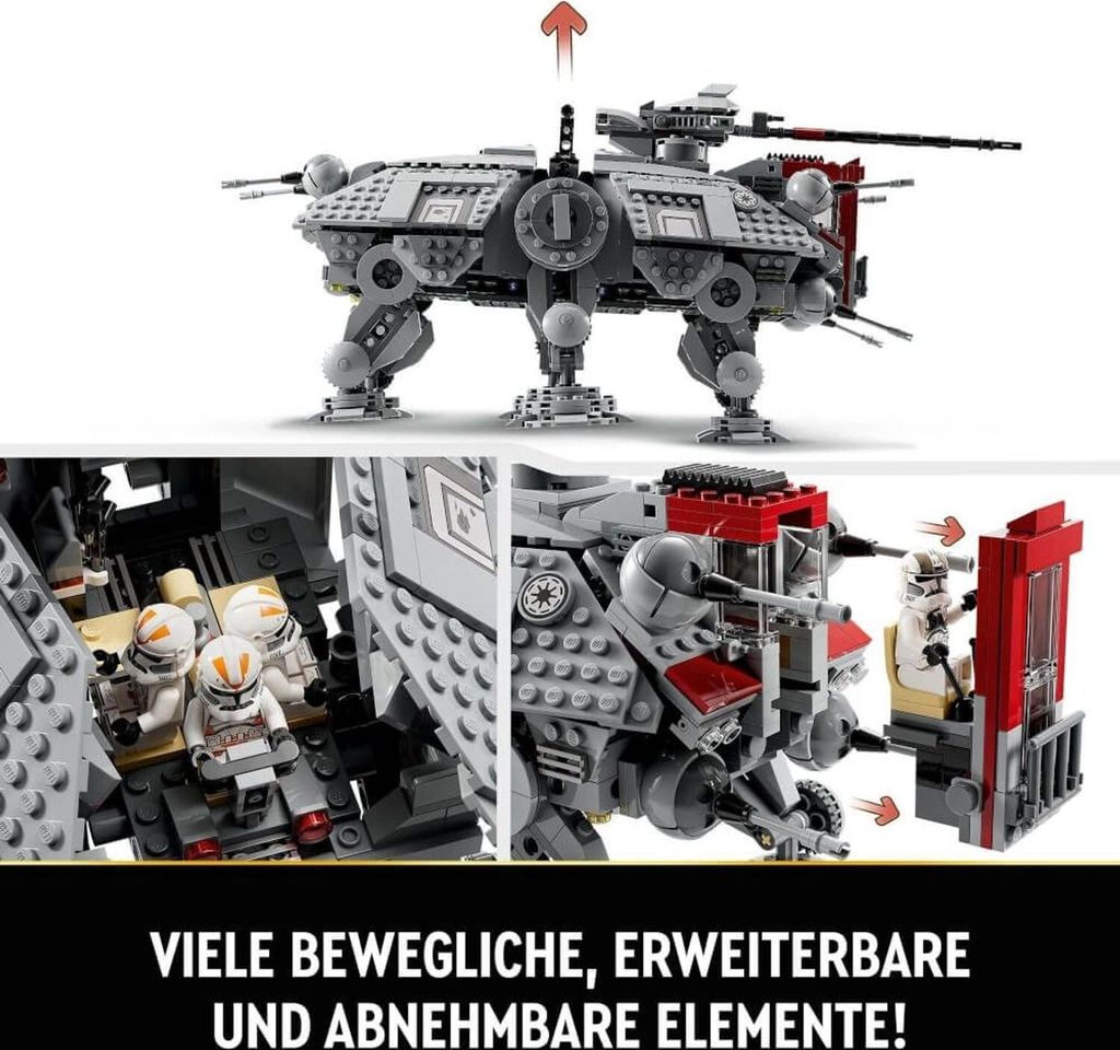 Lego Star Wars 75337 Maszyna Krocząca At-Te Zdjęcie produktu 13