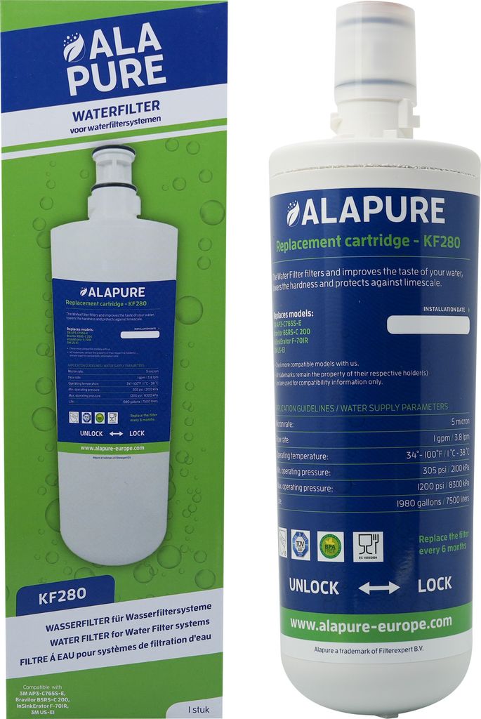 Alapure Kalkfilter Ersatzfilter 350299 KF280