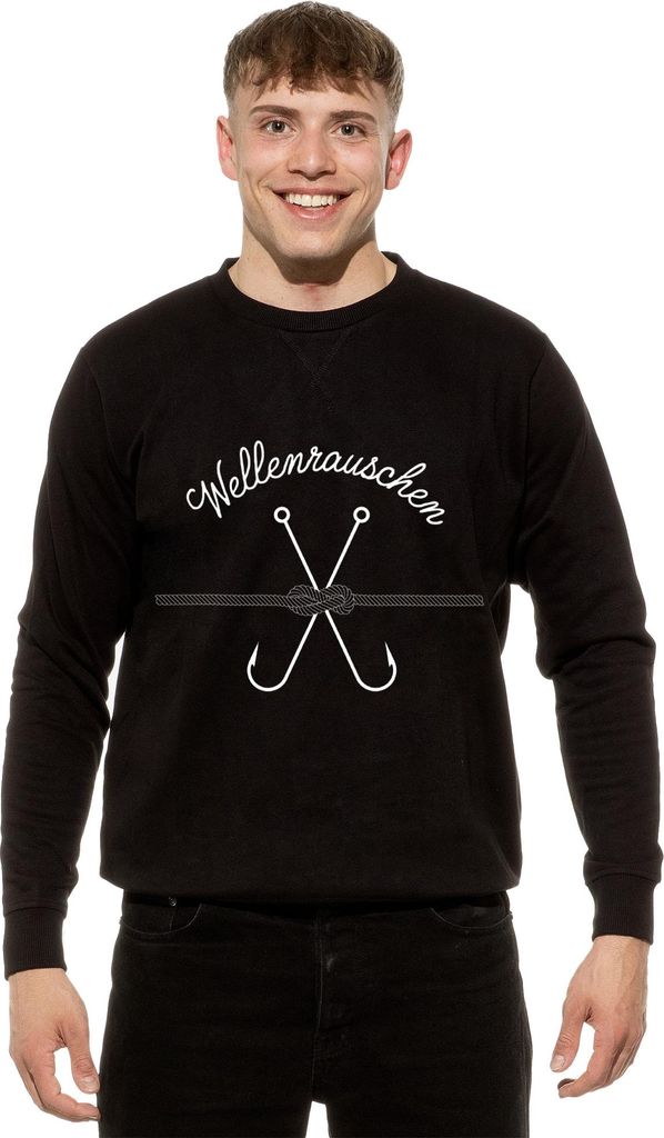 Cotton Prime Sweatshirt Anker Wellenrauschen XXL Schwarz