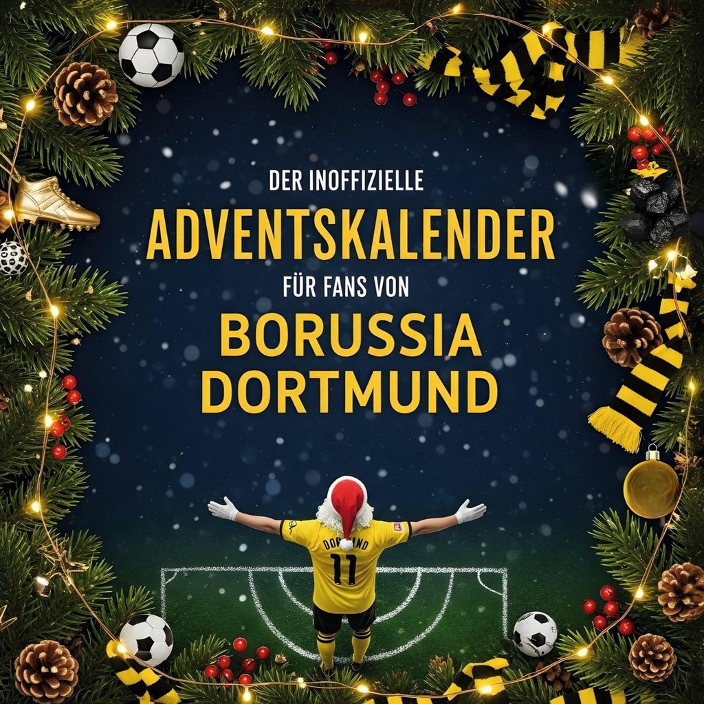 Der inoffizielle Adventskalender für Fans von Borussia Produktbild 