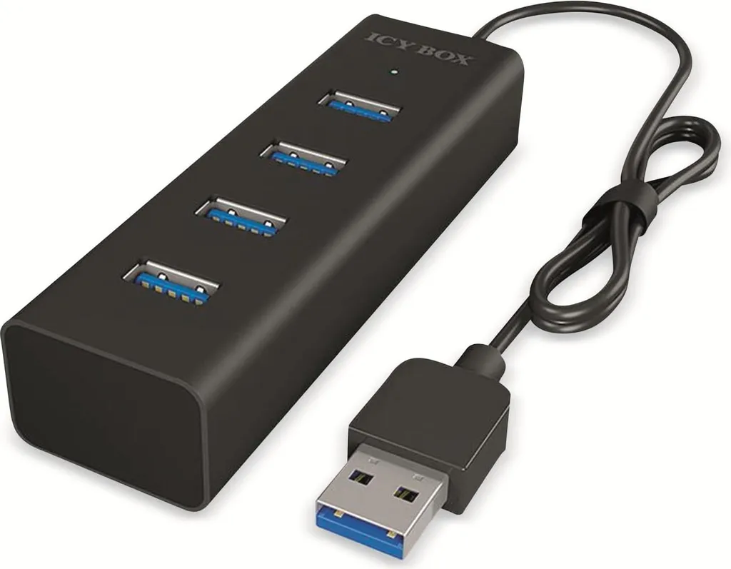 Espandi il tuo Spazio: Hub USB 3.0 Icy Box 4 Porte in Alluminio