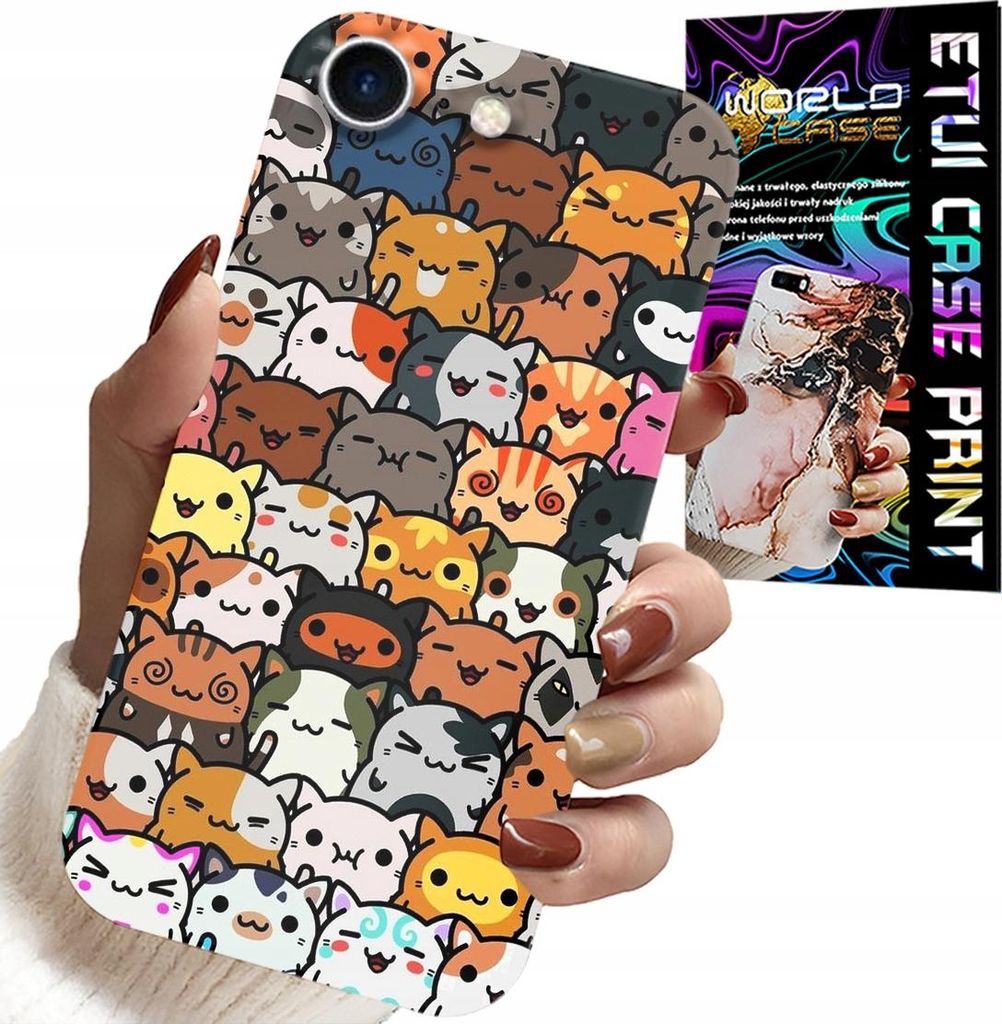 Tasche Für Iphone Se / Se2 - Zurück In Niedlichen Katzen, Katzen, Fall