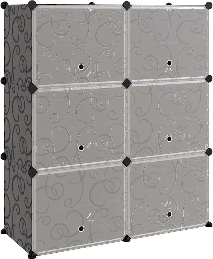 vidaXL Étagère à chaussures noire 84,5x31x93,5 cm PP robuste et compacte