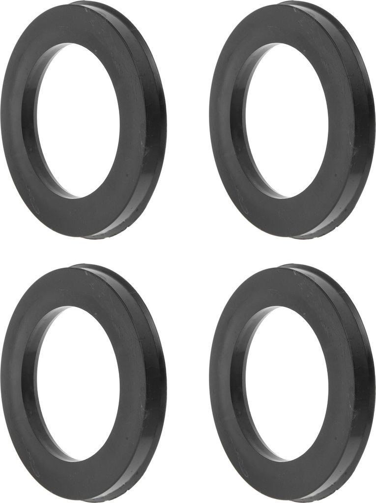 100,1 mm bis 67,1 mm Auto-Radnaben-Zentrierringe Schwarz aus Polycarbonat Räderzentrumswelle Stoßdämpfende Nabenringe 4 Stück
