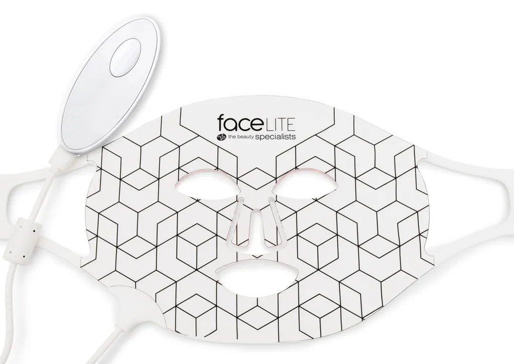 Appareil de Luminothérapie Visage Rio Beauty : Masque LED Blanc Efficace
