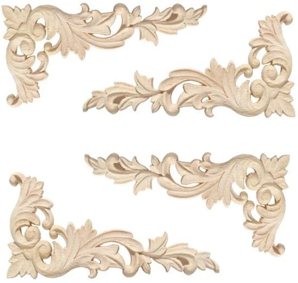 Déco bois 20x10 cm lot de 4 pour habiller vos murs vides avec élégance