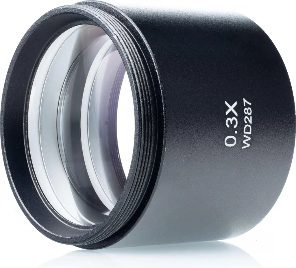 Objectif de Microscope 0,3x Rosfix - Grande Distance de Travail 287 mm - 8