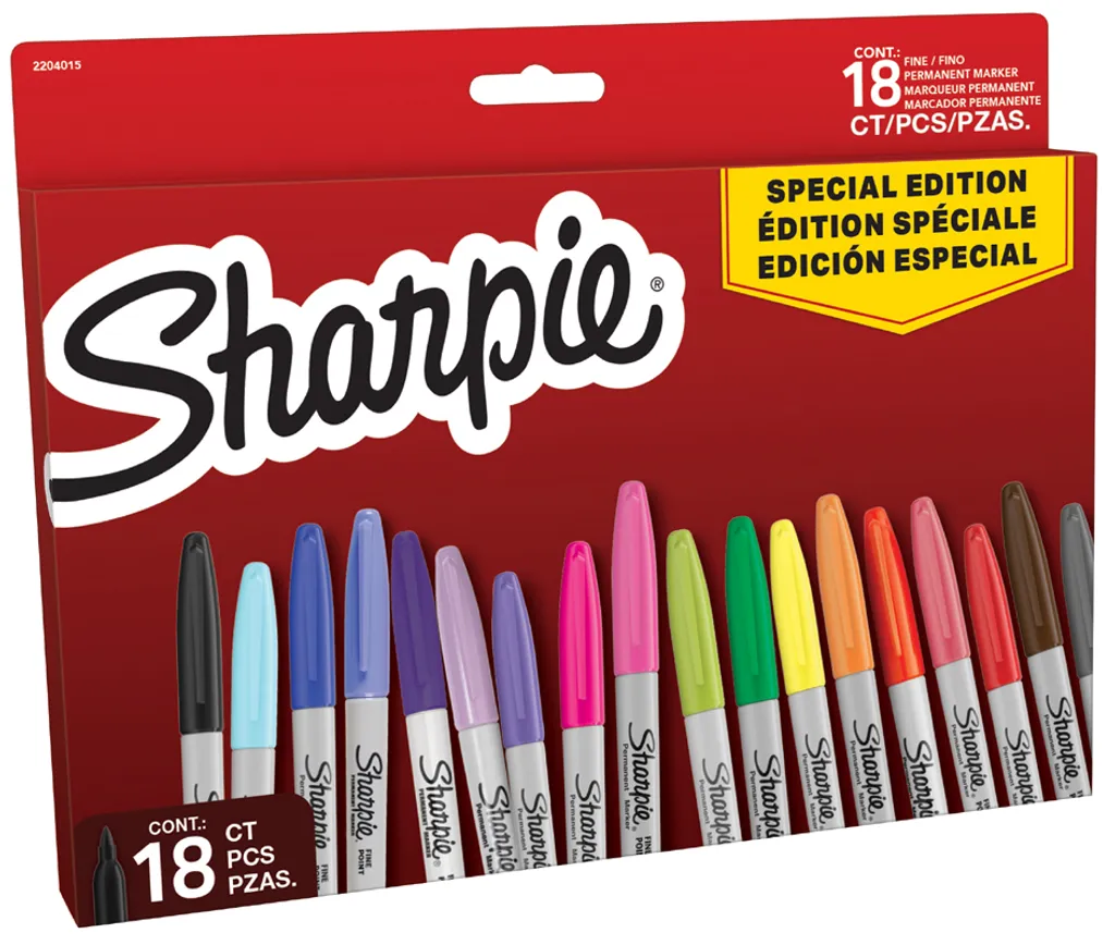 Sharpie Pennarelli indelebili Special Edition Fine 18 pezzi - 2