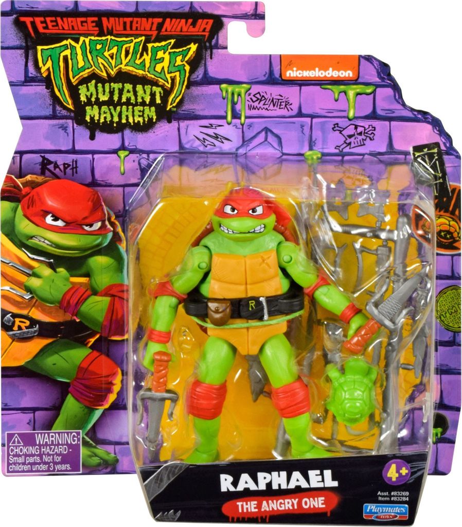 Figurka Akcji Raphael 10 cm - Teenage Mutant Ninja Turtles Immagine del prodotto 