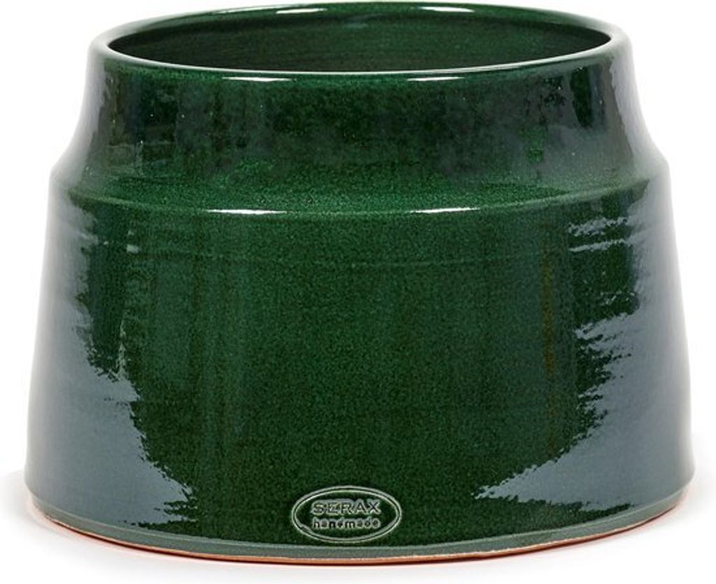 Serax Blumentopf Grün-Dunkelgrün D 36 cm H 32 cm
