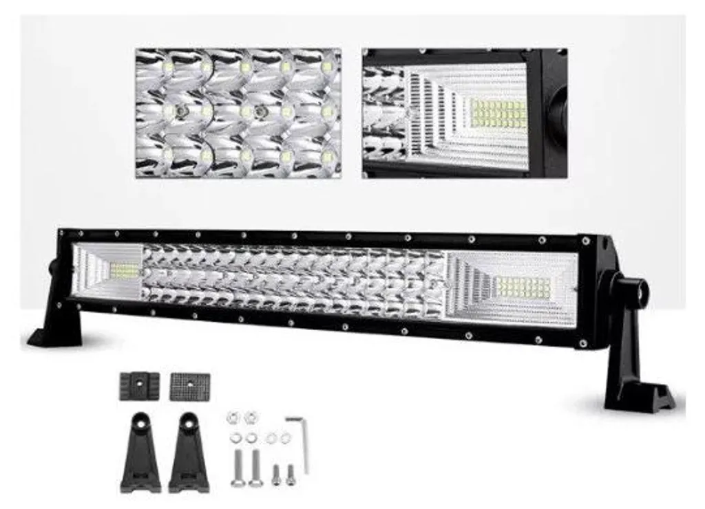 Barre LED antibrouillard 55cm rampe d'éclairage puissant face au noir