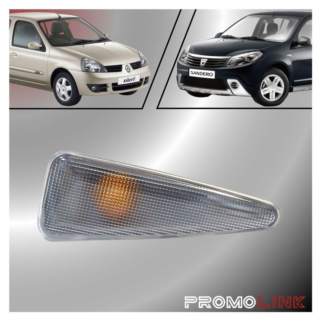 Knipperlicht rechts voor Dacia Sandero (2008-2012), Renault Productafbeelding 