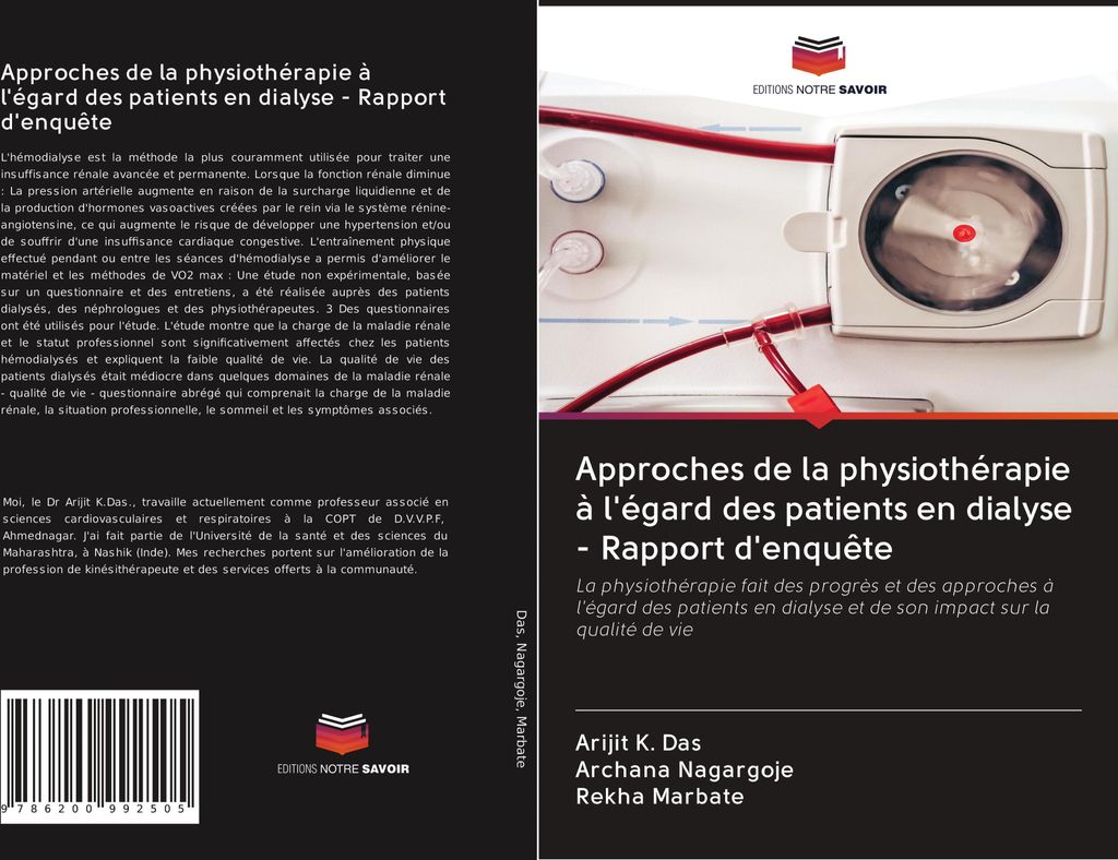 Approches de la physiothérapie à l'égard des patients en dialyse - Rapport d'enquête