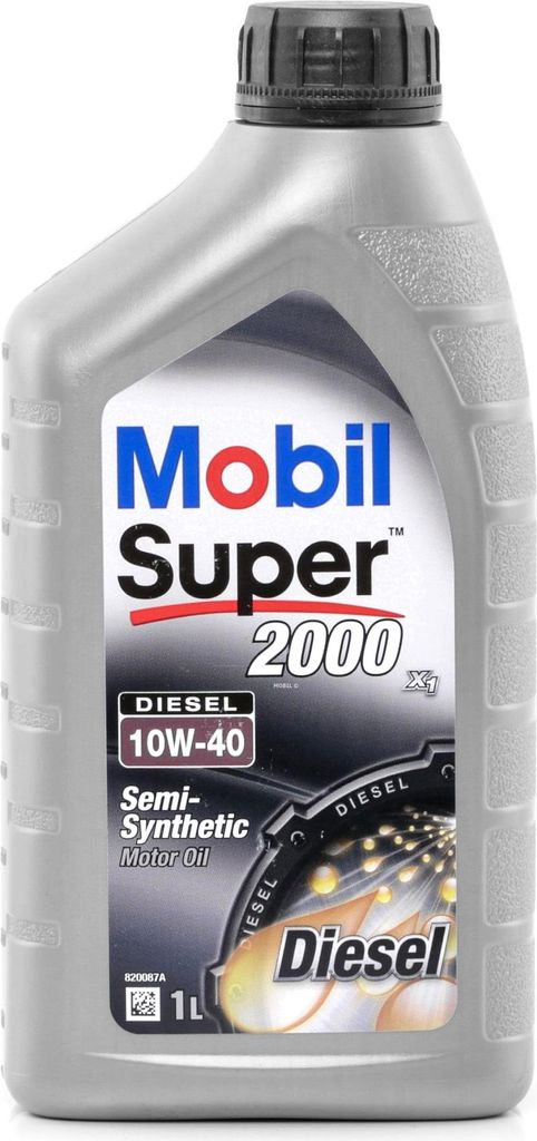 MOBIL Super 2000 X1 Diesel für 10W-40 1 Liter Motoröl Produktbild 