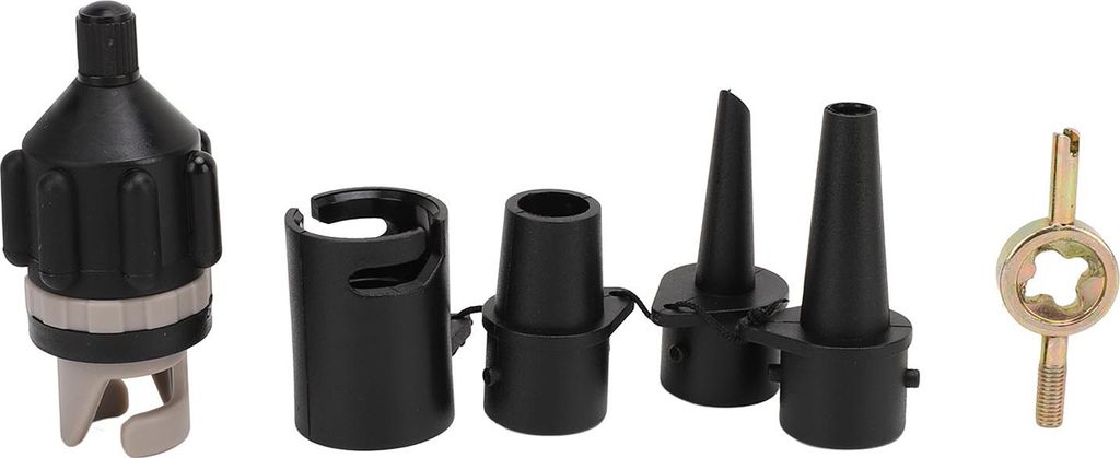 Luftpumpen-Ersatzdüsen, auslaufsichere aufblasbare Nylonköpfe für Bettmatratzen, Schwimmringe, Pools