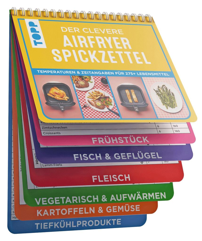 Der clevere Airfryer-Spickzettel Produktbild 