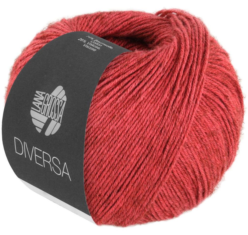 Lana Grossa - Diversa 0022 rostrot Produktbild 