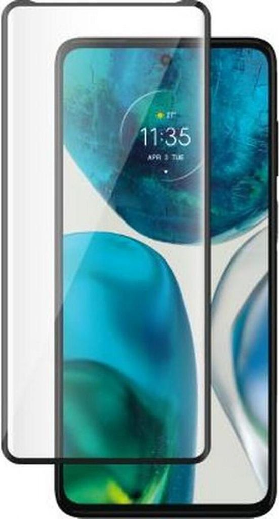 BigBen Connected, Bildschirmschutz aus Glas 2.5D Motorola Moto Edge 2022 / Moto G52, Schwarz transparent