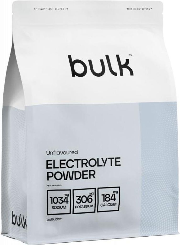 Bulk Electrolyte Powder (100g) Unflavoured - Energie & Produktbild 