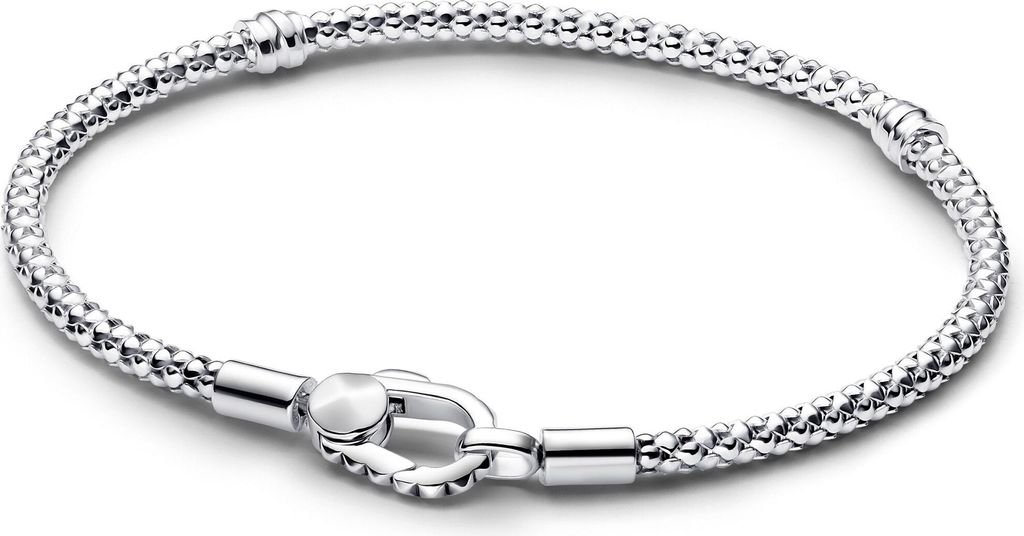 PANDORA Nietenarmband für Damen, Moments, 925er Silber Produktbild 