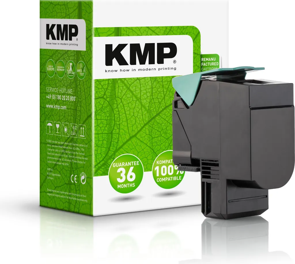 Toner Lexmark 71B0020 Compatibile KMP Ciano - Resa 2300s 3930,0003